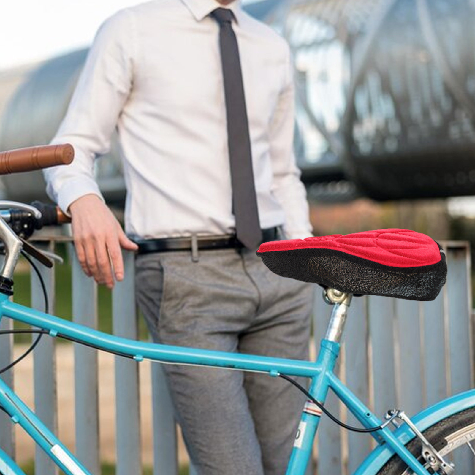 Mountain Biking Pads - 2Pcs Bike Seat Cushion Cover Breathable