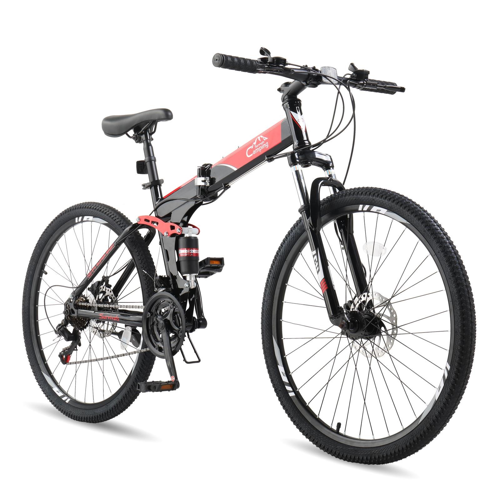 Mountain Biking Trails - 21 Speeds MTB 26