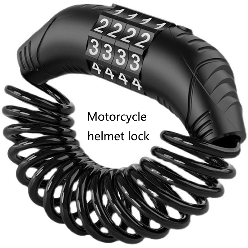 Mountain Biking Equipment - Universal Anti-Theft Password Wire Lock Portable