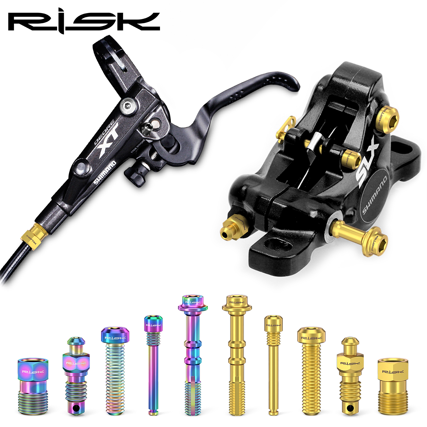 Hydraulic Brake Bleed - RISK Bike Oil Hydraulic Disc Brake