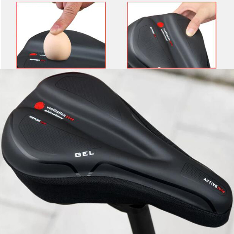 Mountain Biking Pads - Waterproof Road Bike Saddle Cushion Comfortable