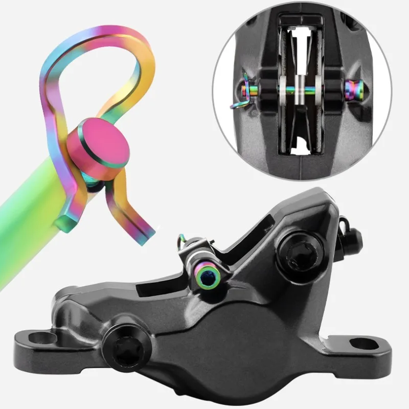1/2pcs Titanium Disc Brake Cal - Mountain Biking Pads avis et prix