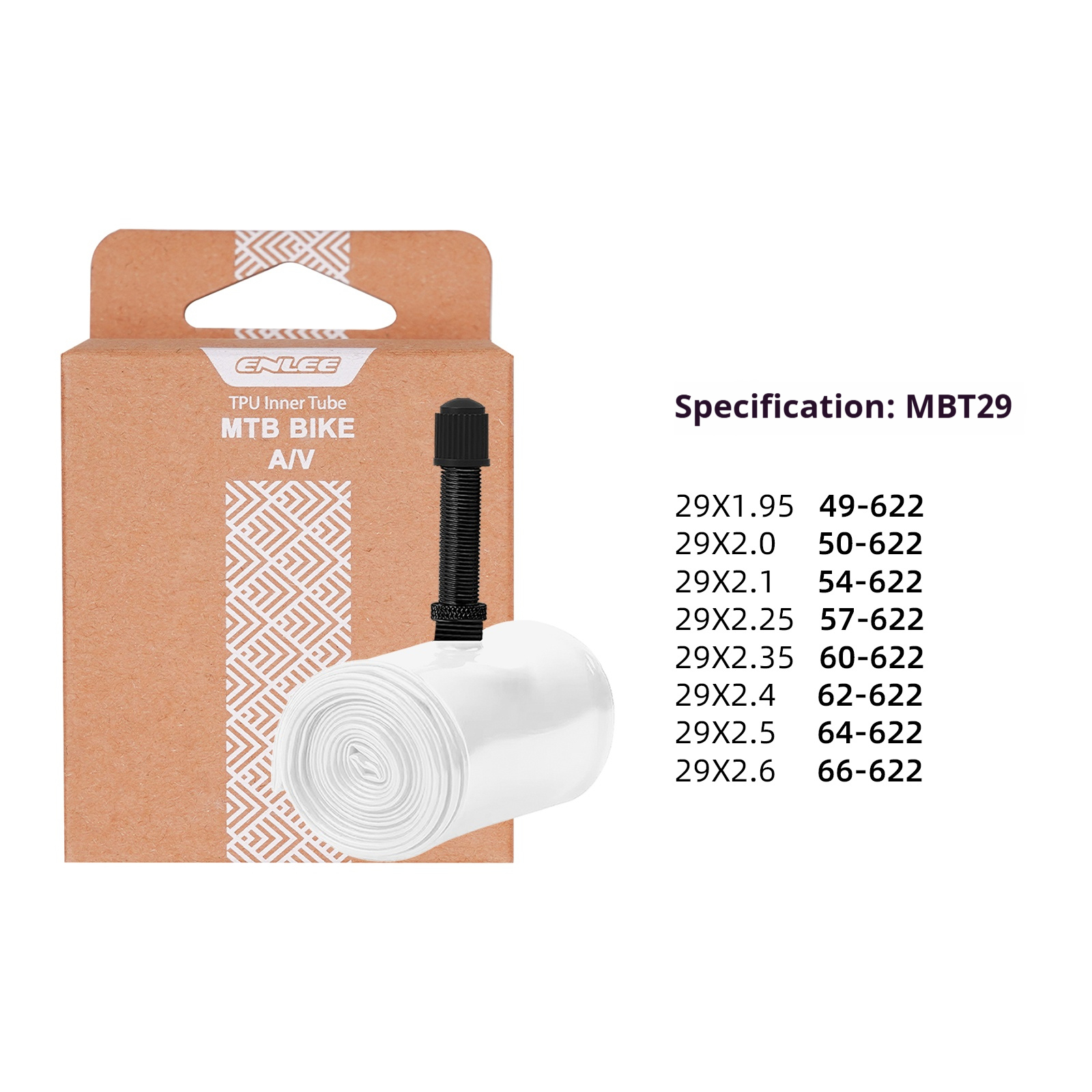 TPU Road Bike Inner Tube with  - Mountain Biking Tube avis et prix