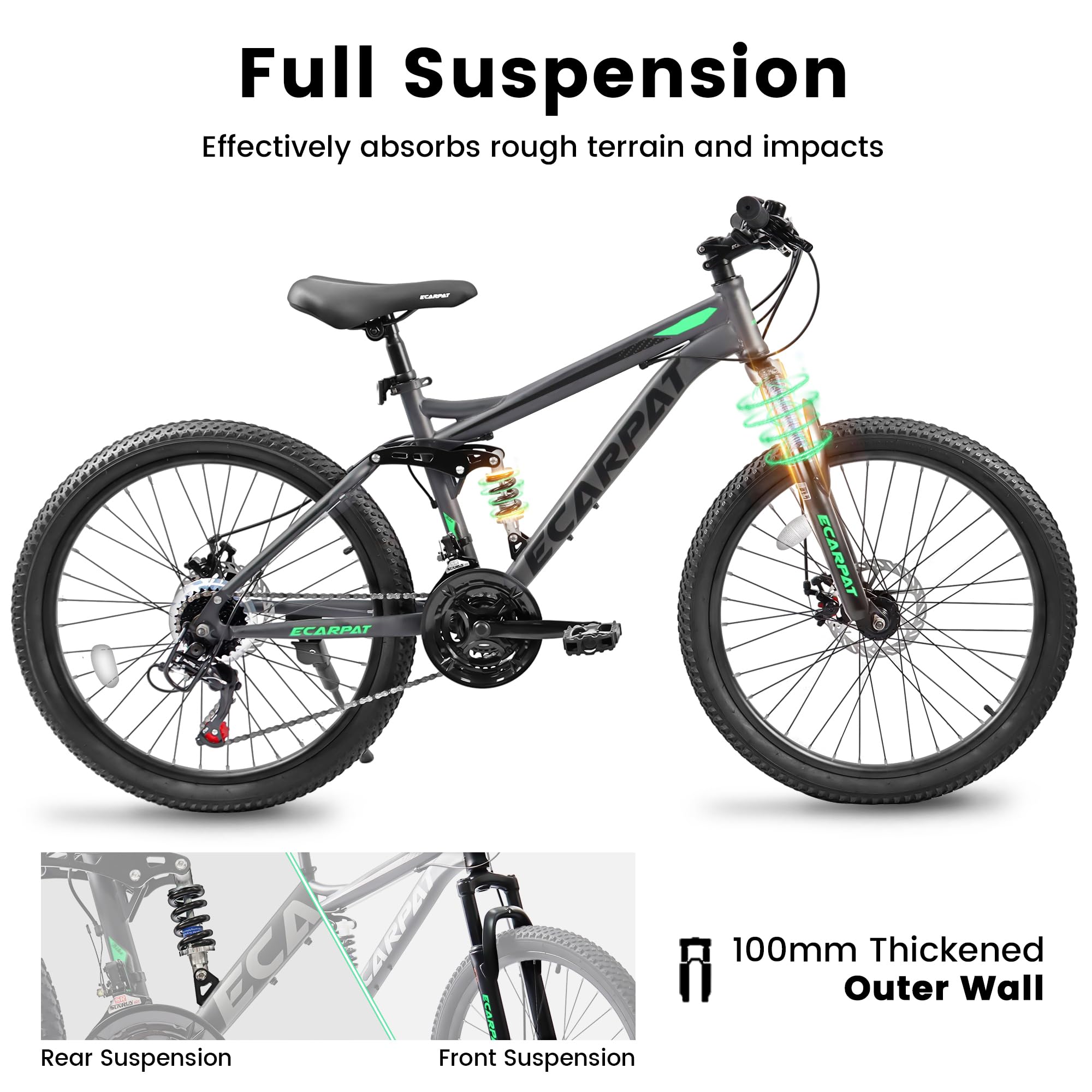 Kids Bike with Lightweight Fra - Mountain Biking For Kids avis et prix