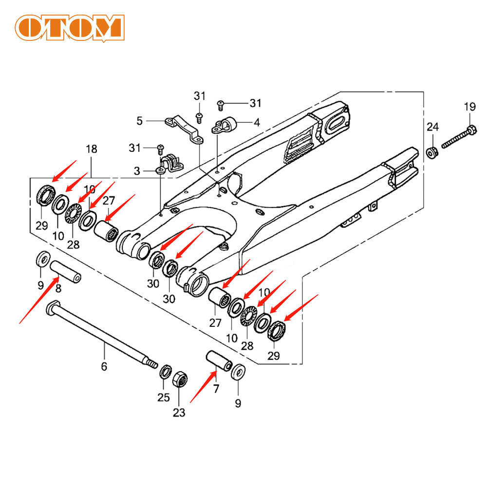 OTOM For HONDA CRF250R CRF450R - Fork Oil Seal avis et prix