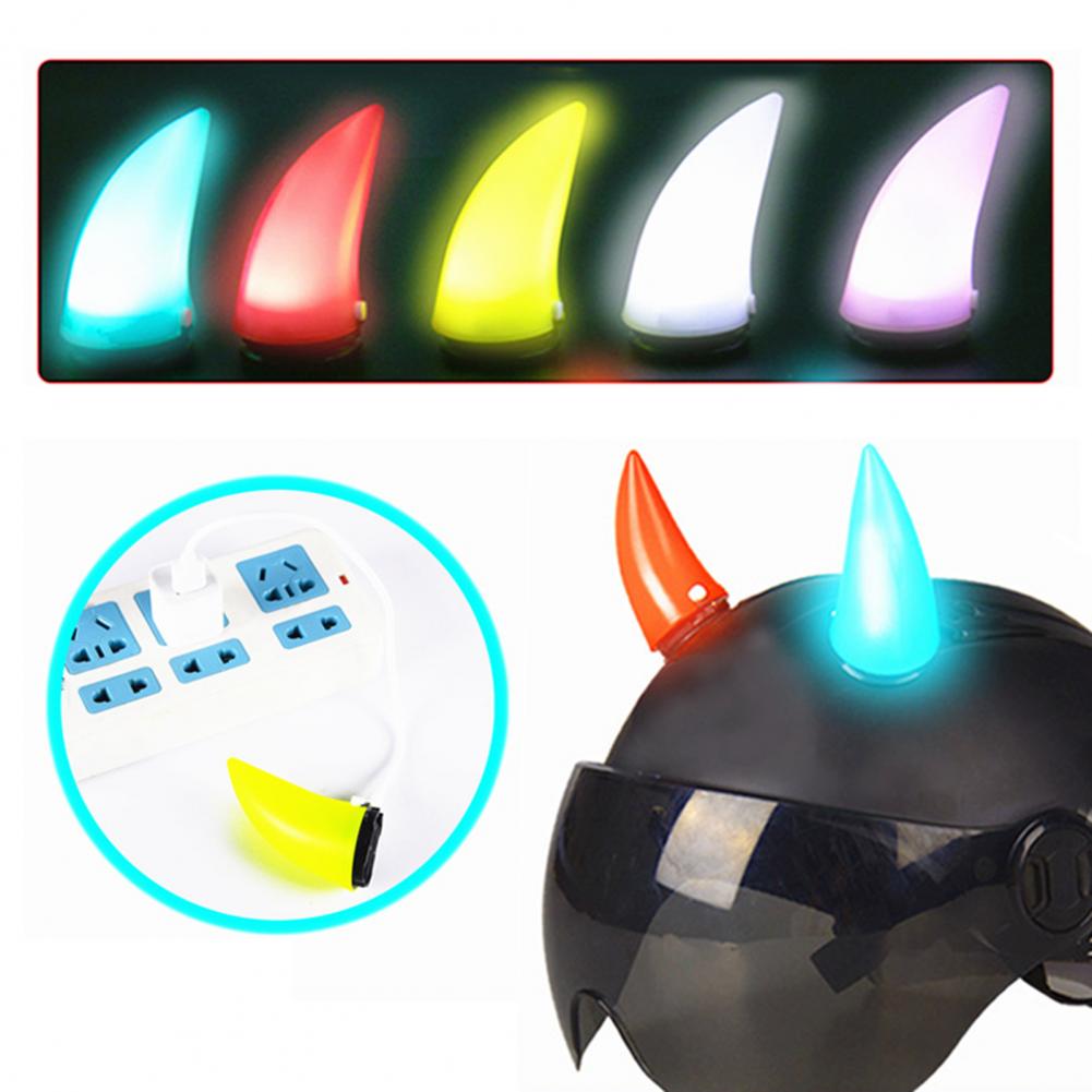 Motorcycle Helmet Devil Horns  - Mountain Biking Equipment avis et prix