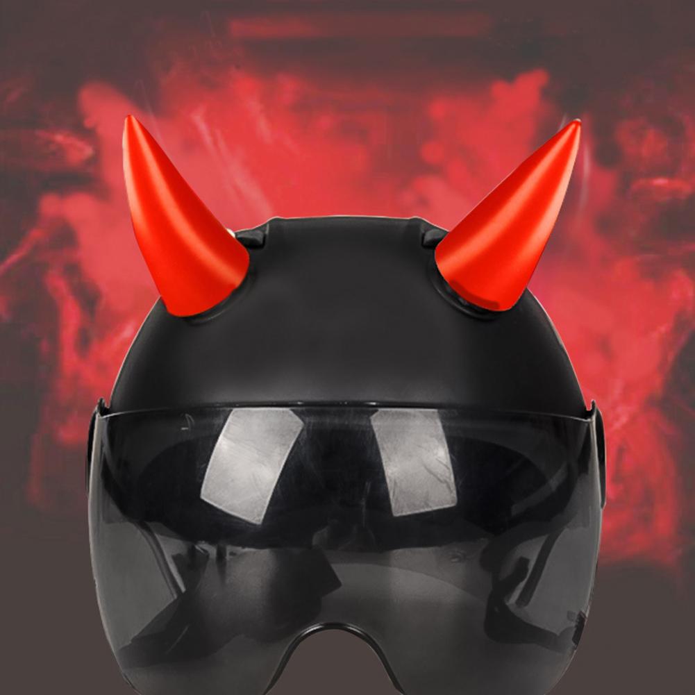 Motorcycle Helmet Devil Horns  - Mountain Biking Equipment avis et prix