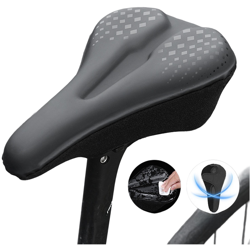 Silicone Bike Seat Cover Shock - Mountain Biking Accessories avis et prix