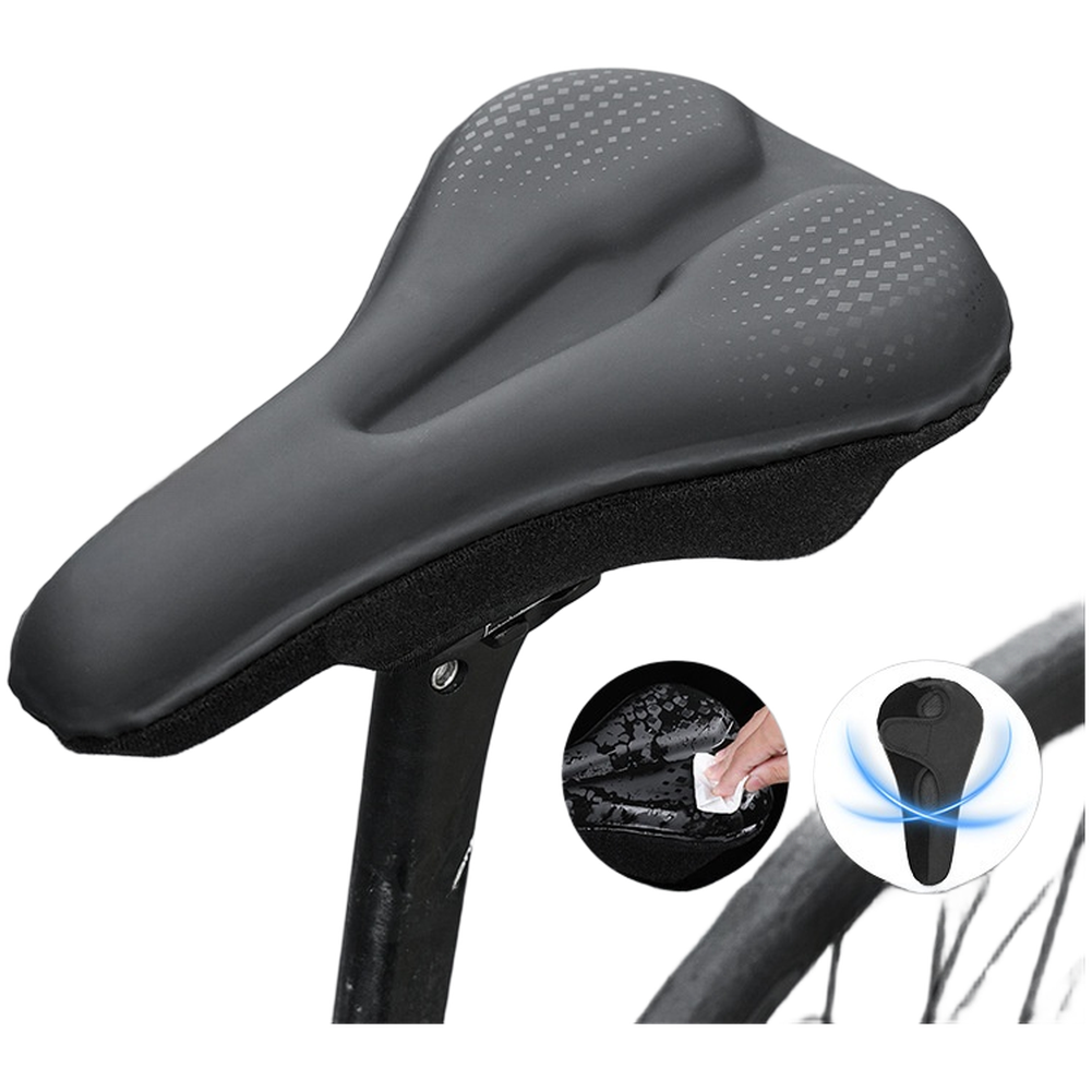 Silicone Bike Seat Cover Shock - Mountain Biking Accessories avis et prix