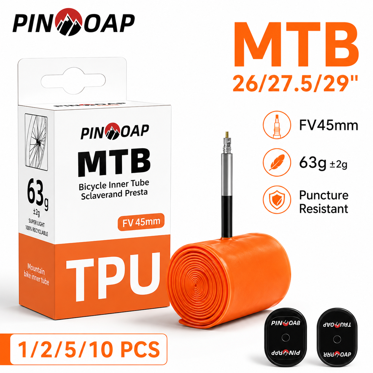 PINMOAP 1/2/5/10PCS Mountain B - Mountain Biking Tube avis et prix