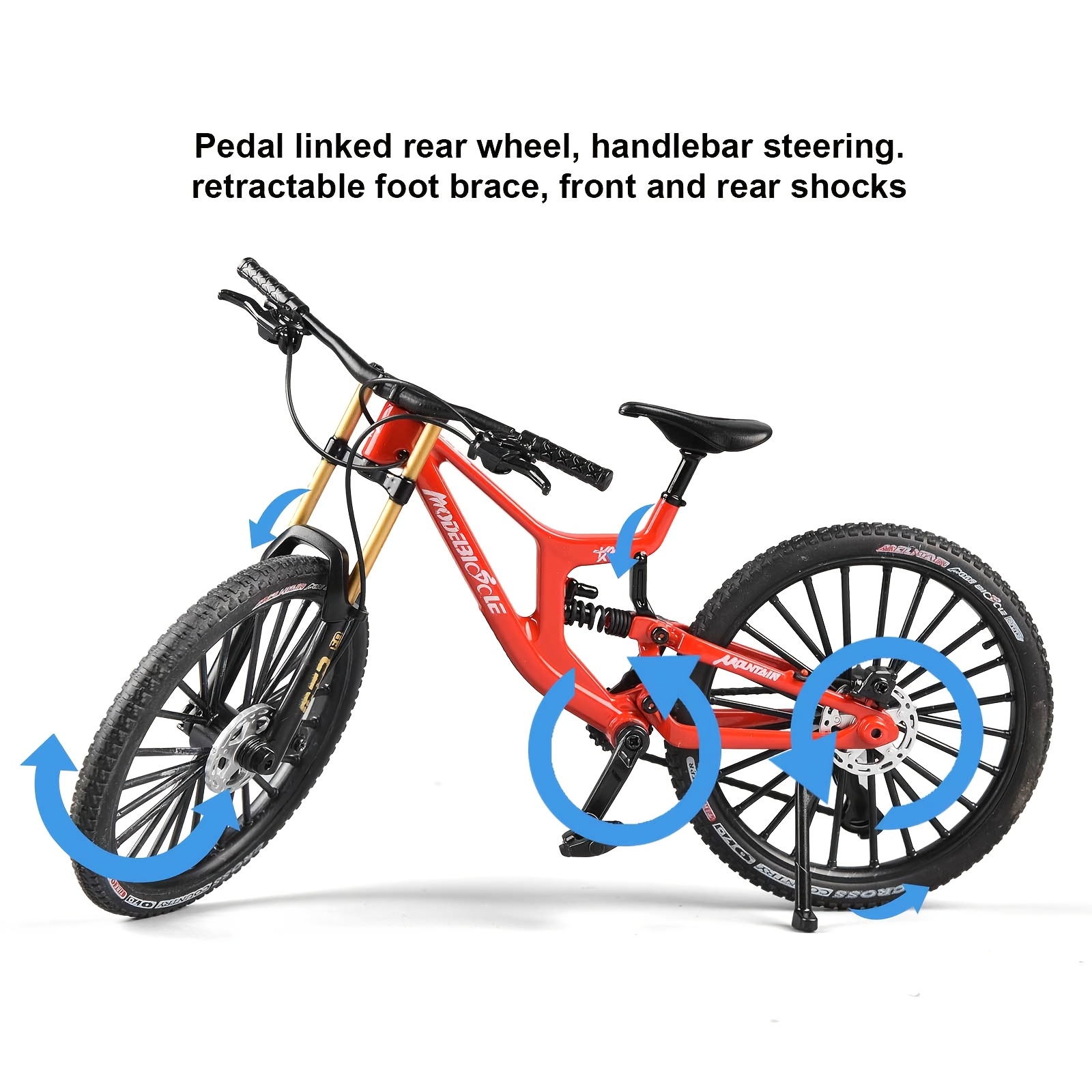1:8 Scale Mini Alloy Finger Mo - Mountain Biking Usa avis et prix