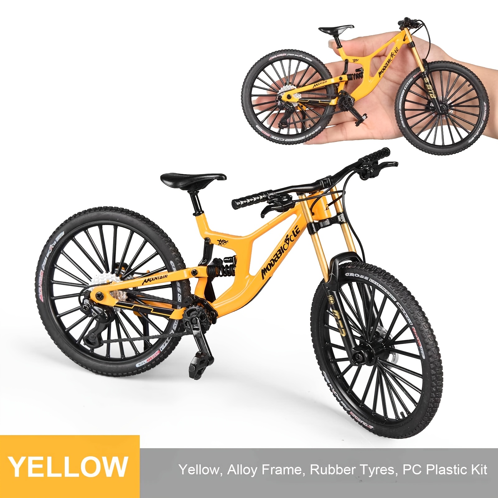 1:8 Scale Mini Alloy Finger Mo - Mountain Biking Usa avis et prix