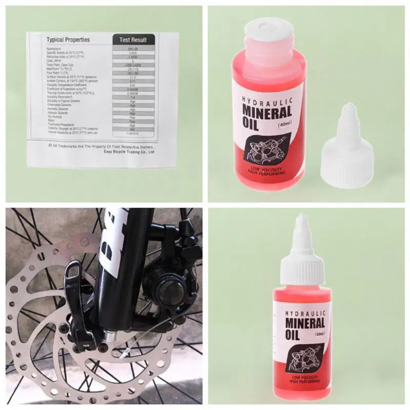 60ml Bicycle Brake Mineral Oil - Hydraulic Brake Bleed avis et prix