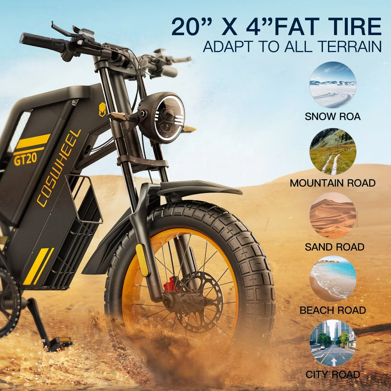 Coswheel GT20 High Speed Adult - Mountain Biking In The Uk avis et prix