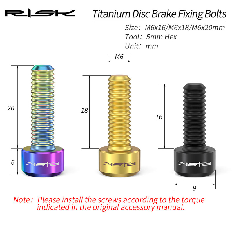 Titanium Brake Caliper Screw M - Hydraulic Brake Bleed avis et prix