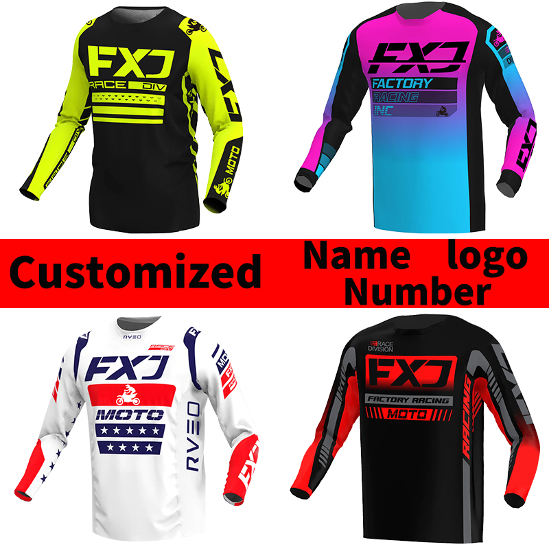 FXJ Motocross jersey Off road  - Mountain Biking Trails avis et prix