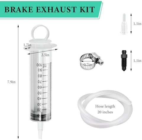 Universal Brake Bleeder Kit wi - Hydraulic Brake Bleed avis et prix