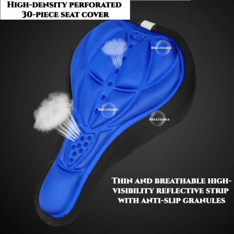 Bicycle seat pad, 3D soft ridi - Mountain Biking Accessories avis et prix