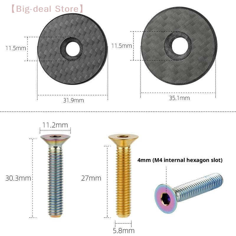 【M】Carbon Fiber Headset Top Ca - Mountain Biking Equipment avis et prix