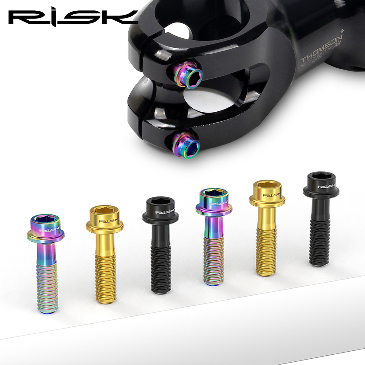 RISK M5x18mm Seat Screws Mount - Mountain Biking Tube avis et prix
