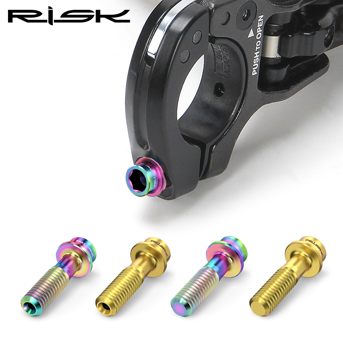 RISK M5x18mm Seat Screws Mount - Mountain Biking Tube avis et prix