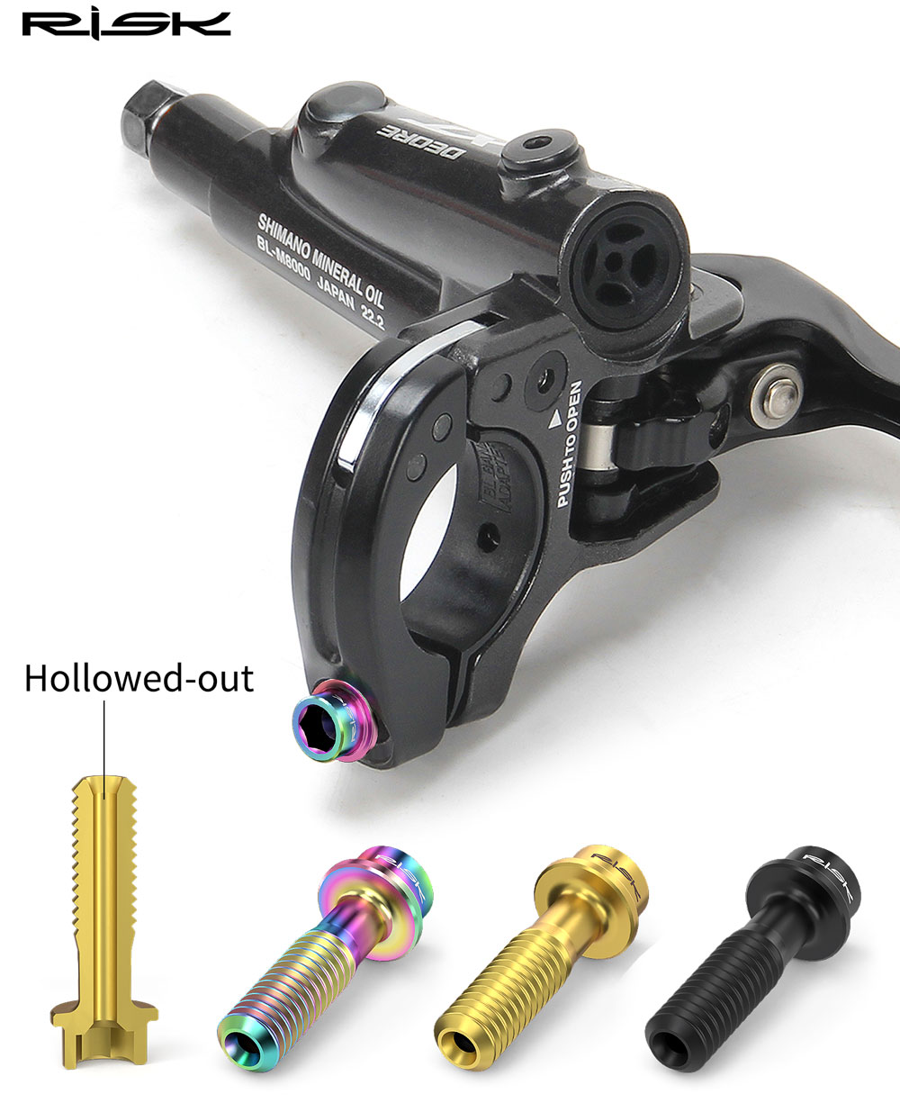 RISK M5x18mm Seat Screws Mount - Mountain Biking Tube avis et prix