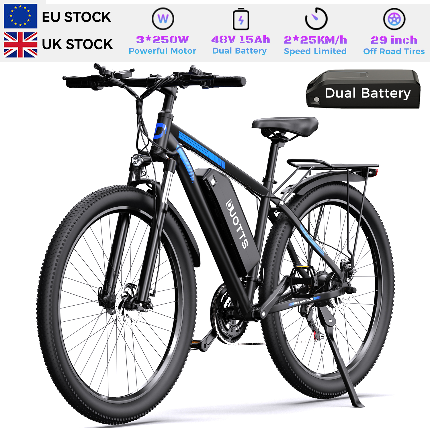 EU UK Warehouse Stock Duotts C - Mountain Biking In The Uk avis et prix