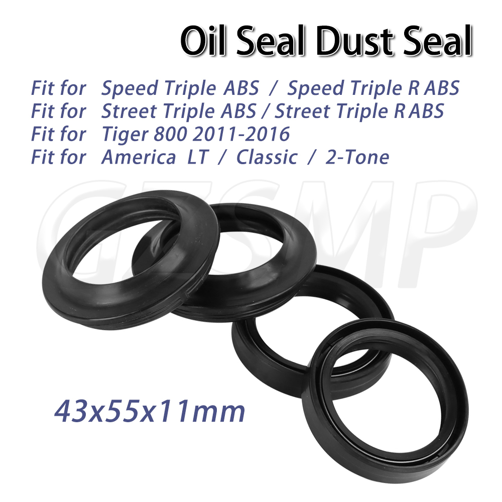 Oil Dust Seal 43X55X11mm Motor - Fork Oil Seal avis et prix