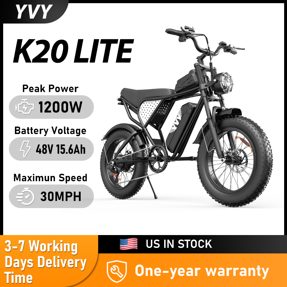 YVY K20 Lite 1200W Electric Bi - Mountain Biking Trails avis et prix