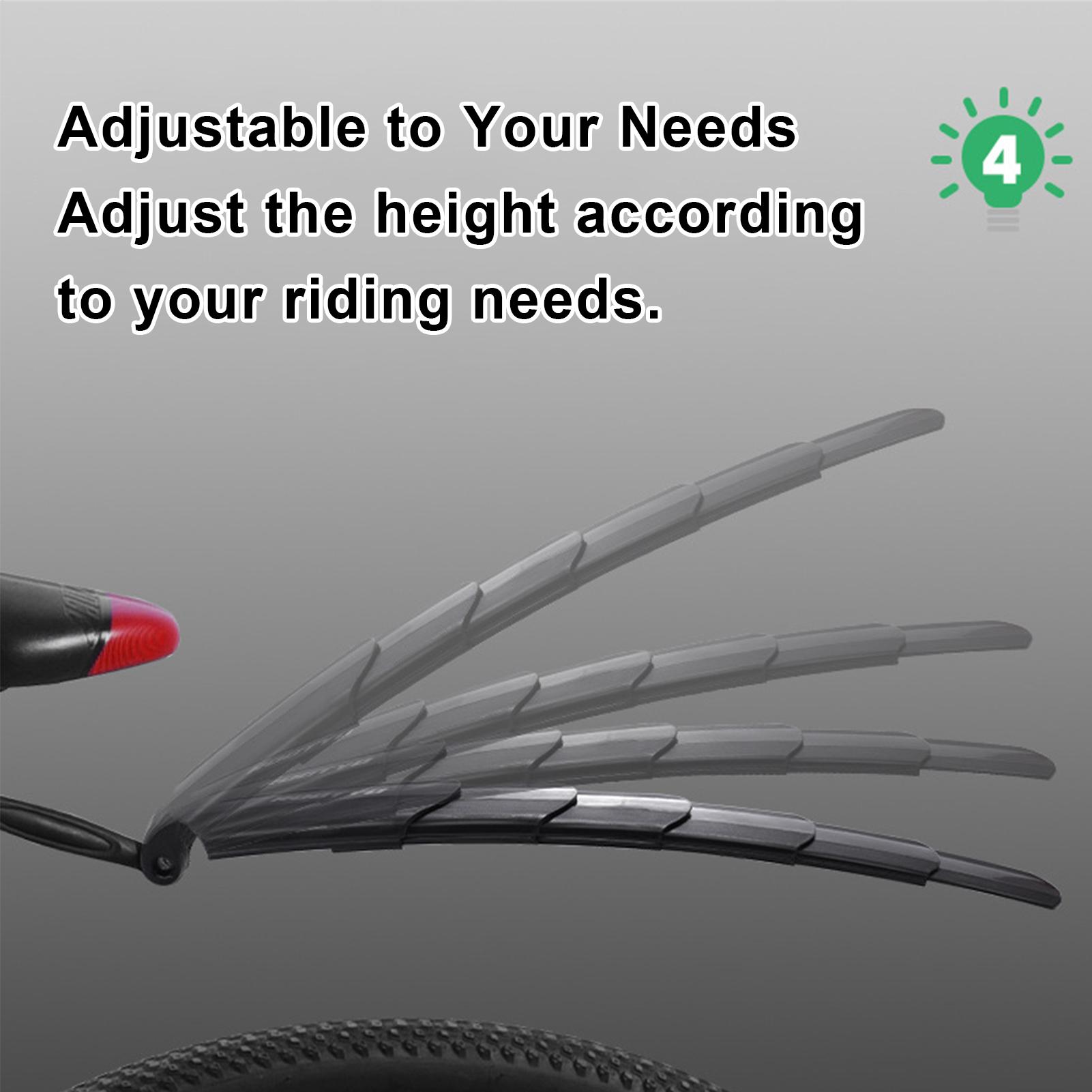 Bike Fenders Telescopic Bicycl - Mountain Biking Trails avis et prix