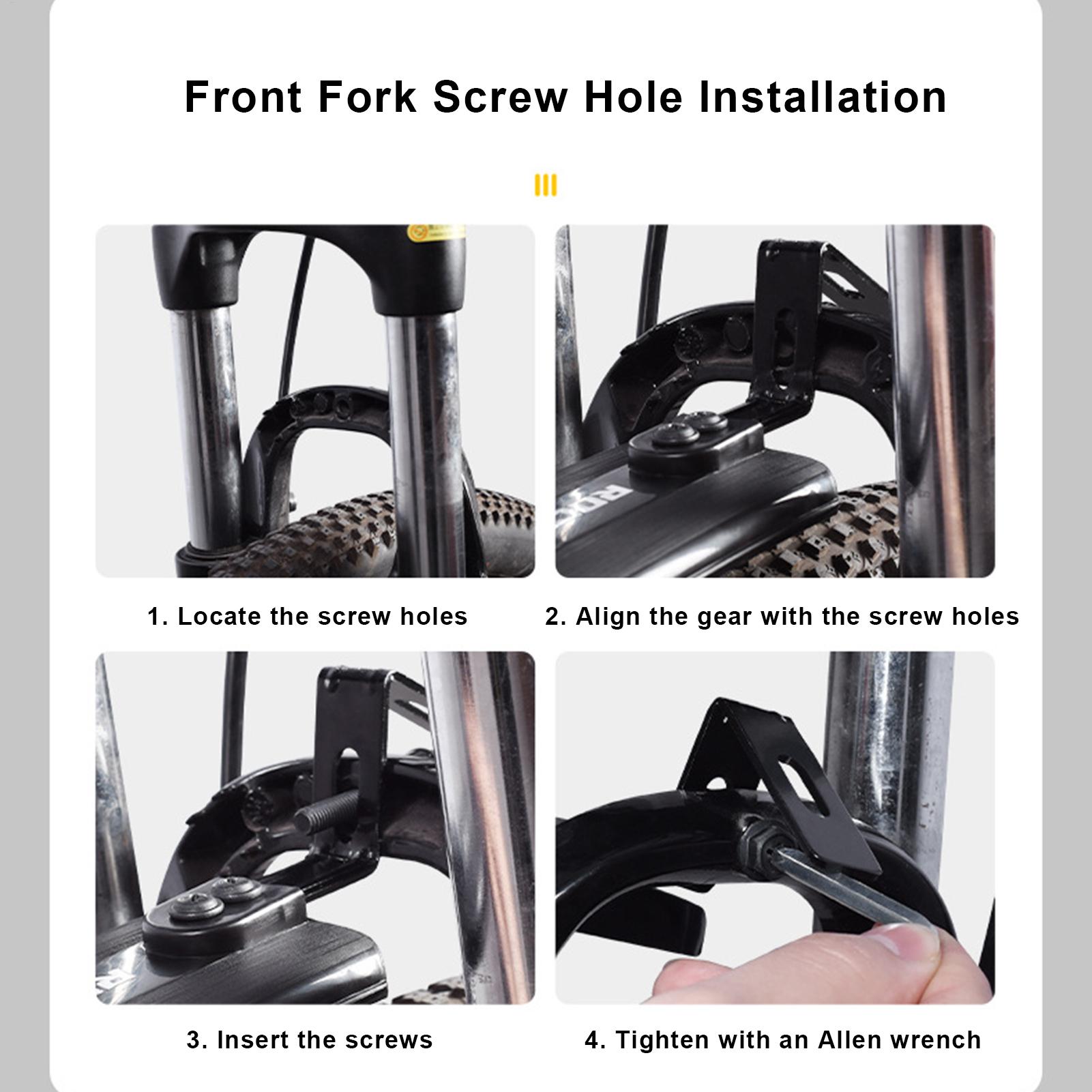 Bike Fenders Telescopic Bicycl - Mountain Biking Trails avis et prix